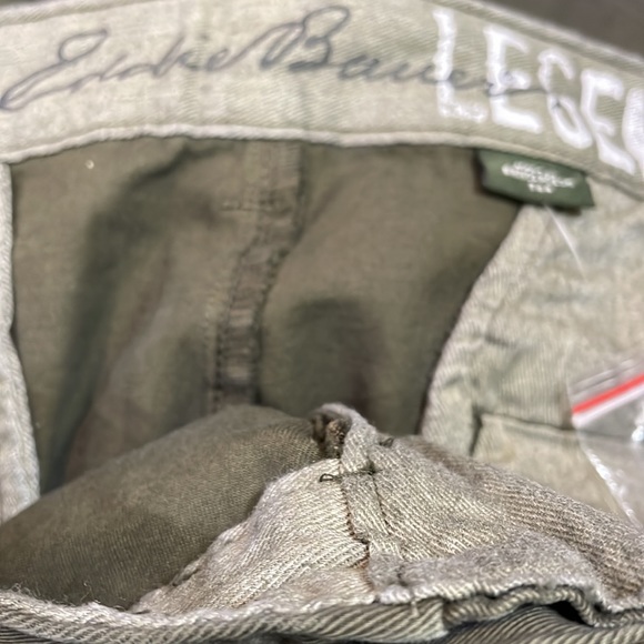 A NWOT Eddie Bauer Green Men’s Tag size T 44 100% cotton - Picture 11 of 13